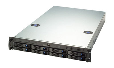 AN-IP4004P2/08S4屏8盘位存储型高清数字矩阵