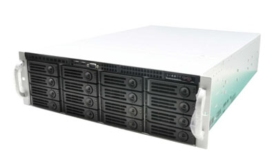 AN-IP4004P2/16S4屏16盘位存储型高清数字矩阵